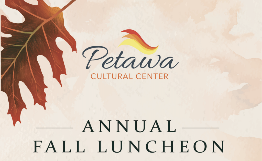 Petawa Annual Fall Luncheon graphic
